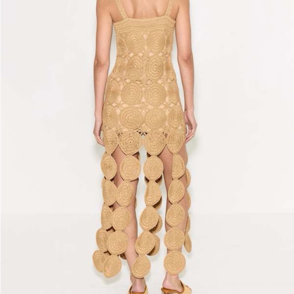 Simon Miller Beep Beep dress Natural, Sz. L - Picture 3 of 5